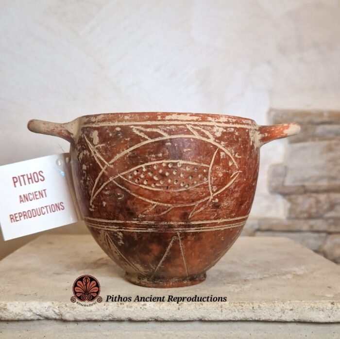 Skyphos Villanoviano impasto - immagine 3