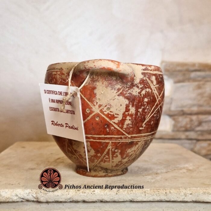 Skyphos Villanoviano impasto - immagine 2
