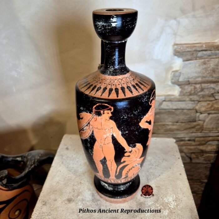 Lekythos a figure rosse - immagine 4