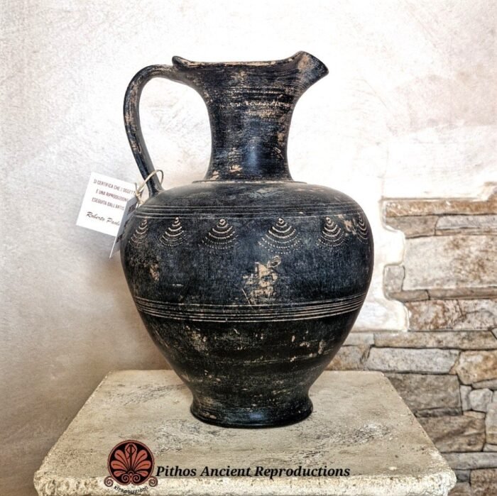 Oinochoe trilobato bucchero - immagine 2