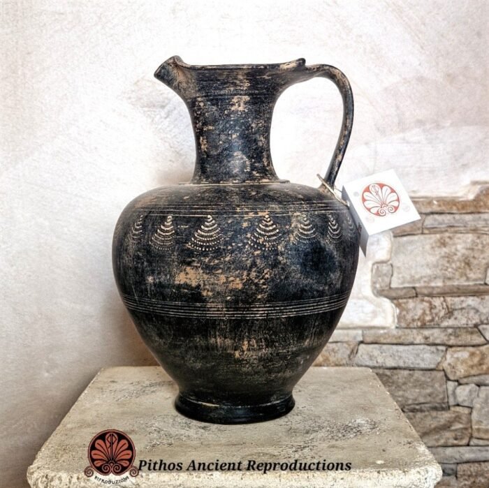 Oinochoe trilobato bucchero - immagine 3
