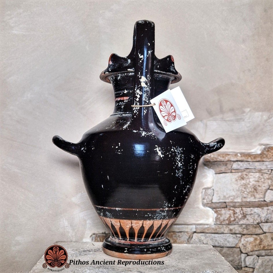 Hydria attica figure rosse Giasone/drago/Atena - immagine 4