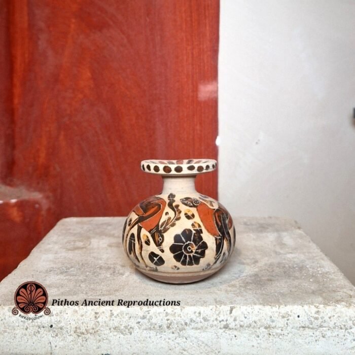 Aryballos globulare corinzio a figure nere (20)