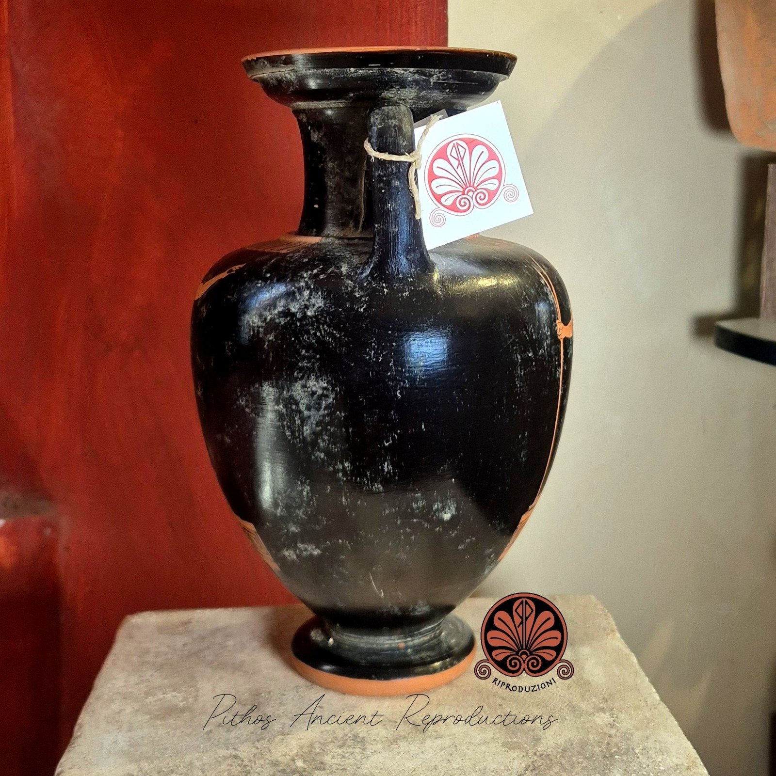 Anfora Minotauro figure rosse - Image 4