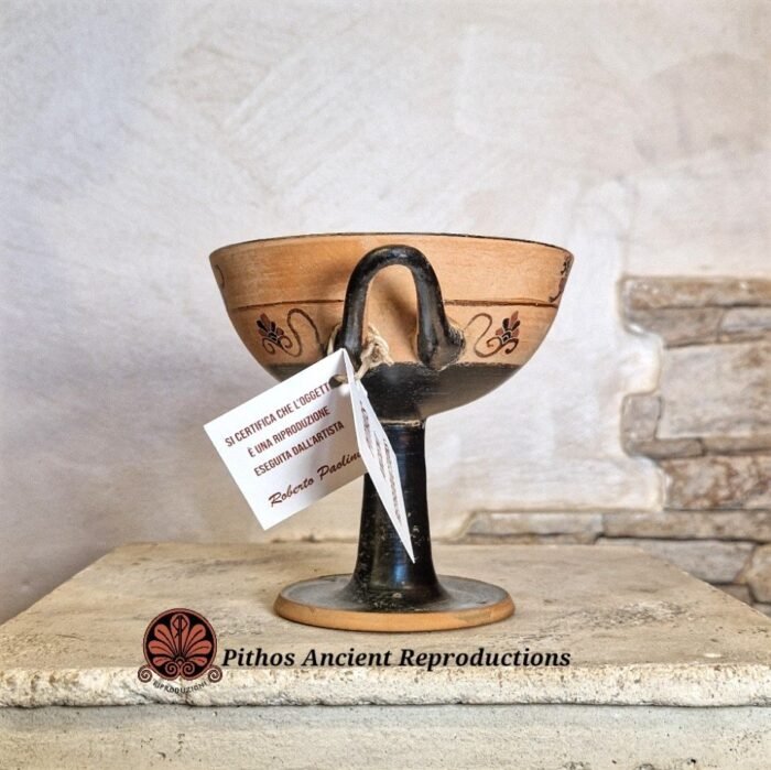 Kylix miniaturistica figure nere - immagine 2