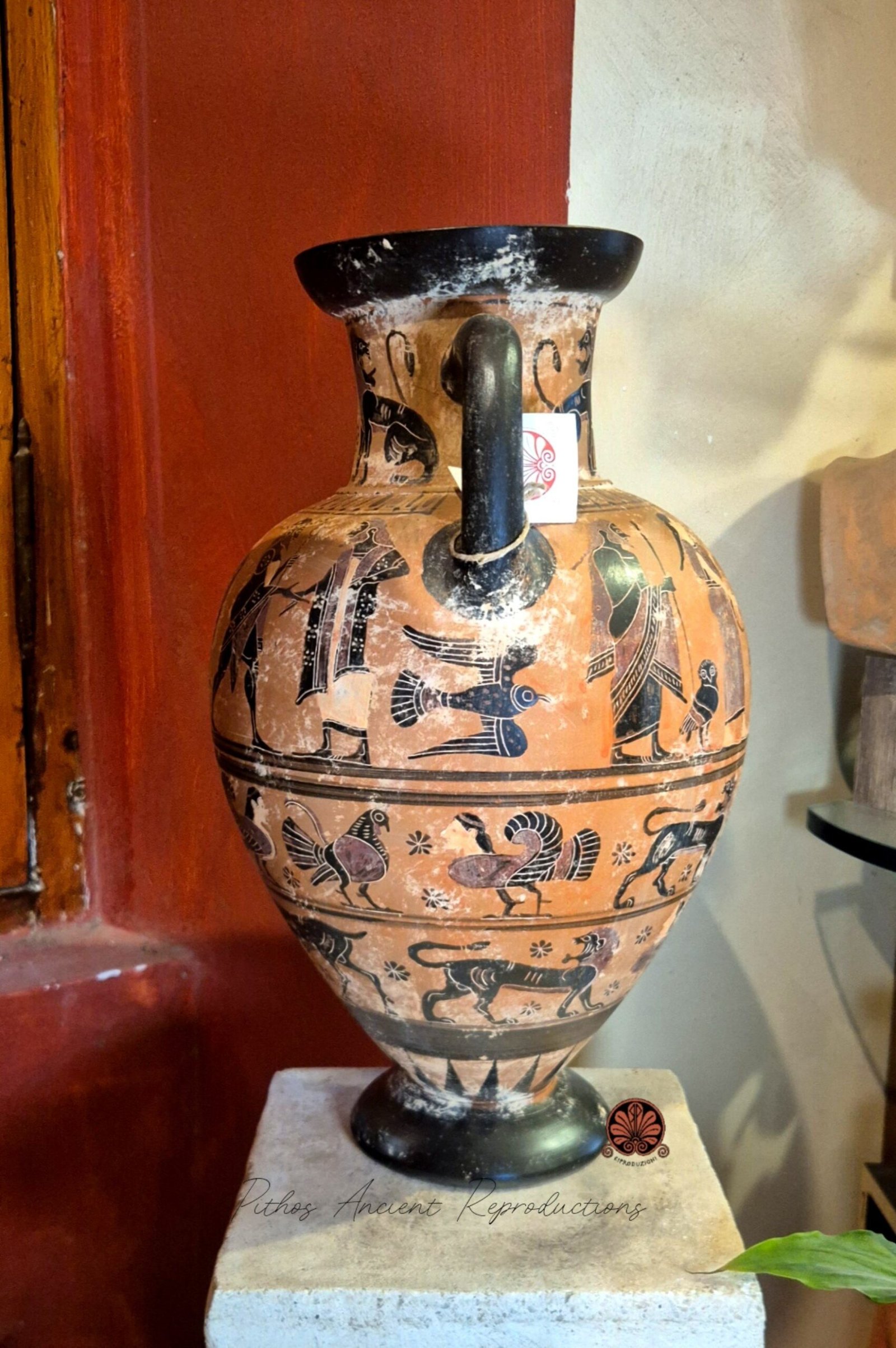 Anfora tirrenica a figure nere - Image 3