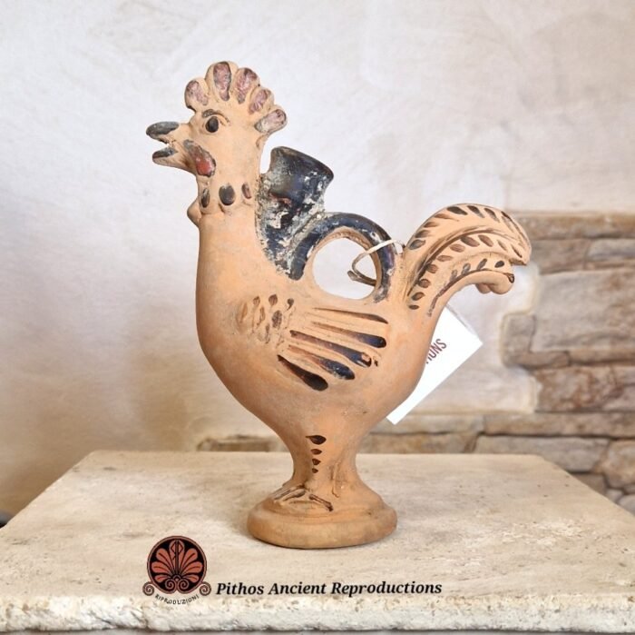Aryballos a forma di gallo - immagine 2