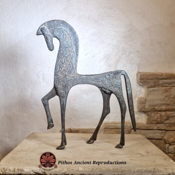 Statua cavallo in bronzo