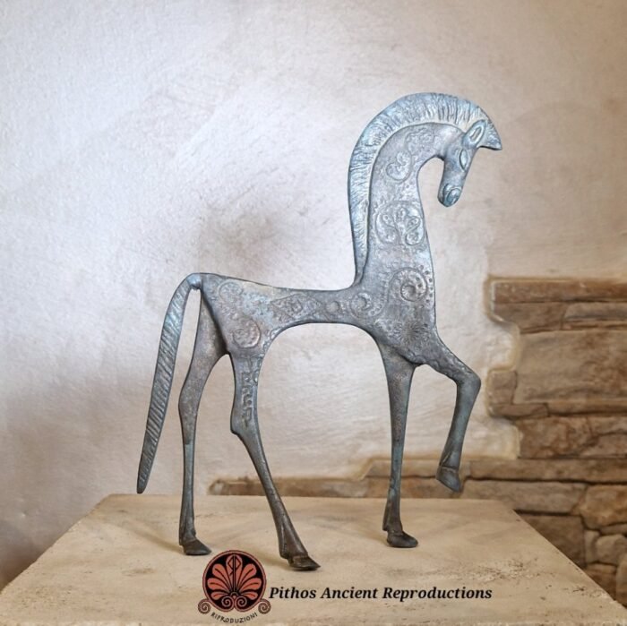 Statua cavallo in bronzo - immagine 2