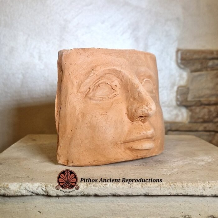 Ex voto volto in terracotta - immagine 2