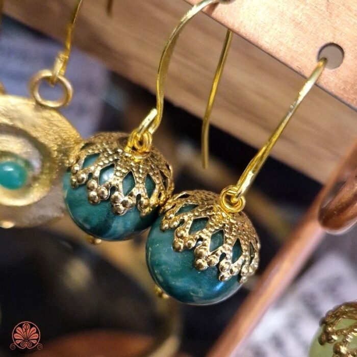 Orecchini ghianda stile antico