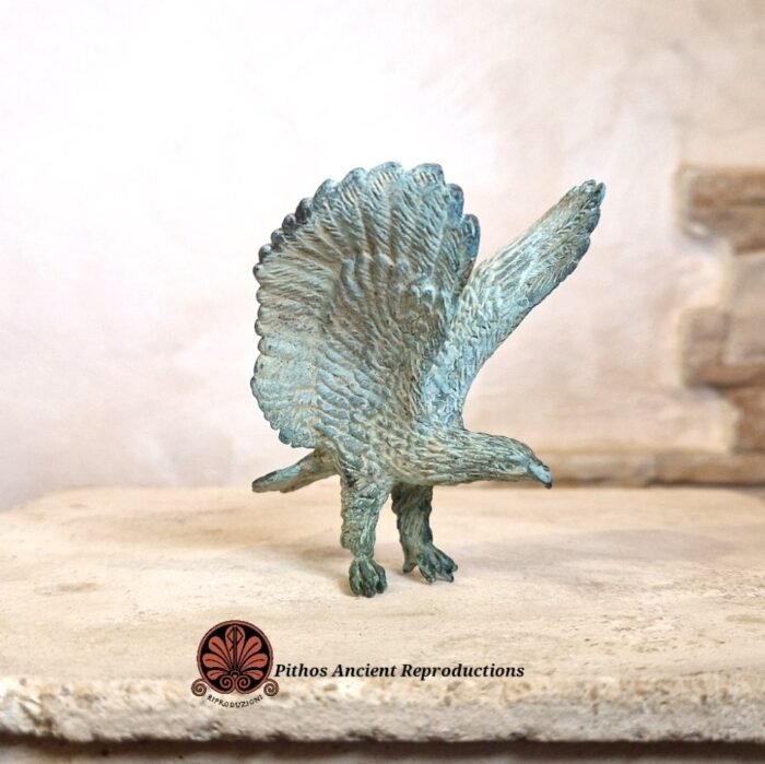 Statua Aquila romana bronzo microfusione