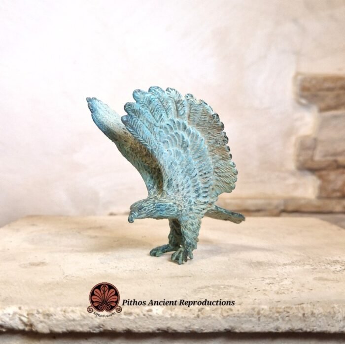 Statua Aquila romana bronzo microfusione - immagine 2