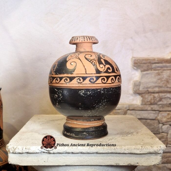 Vaso Pisside figure rosse - immagine 2