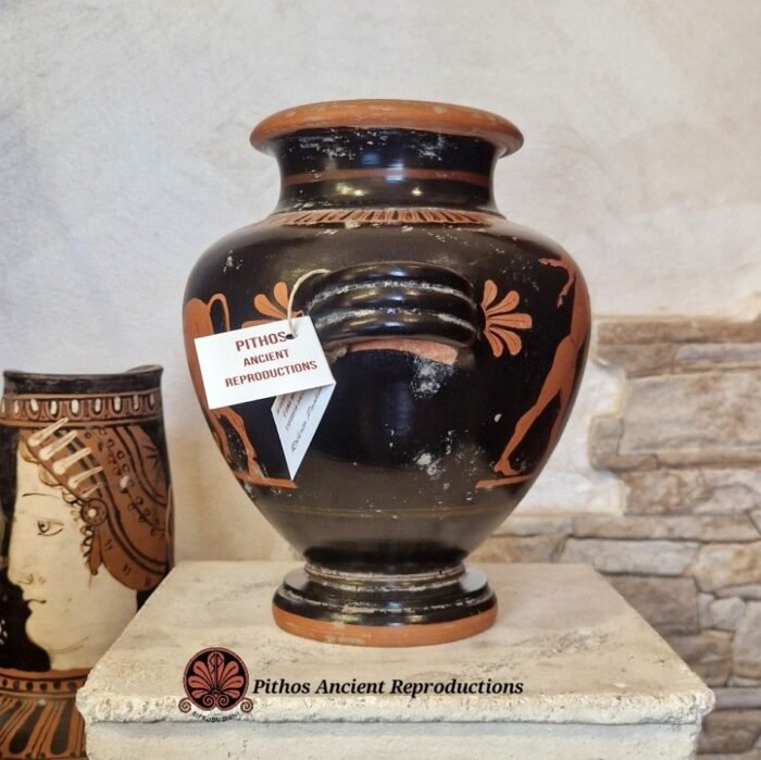Vaso Stamnos attico fatiche di Ercole a figure rosse - immagine 2