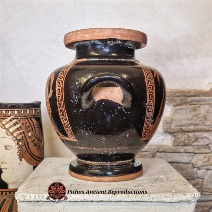 Vaso Stamnos Ercole/Anteo/Argo attico a figure rosse - immagine 4