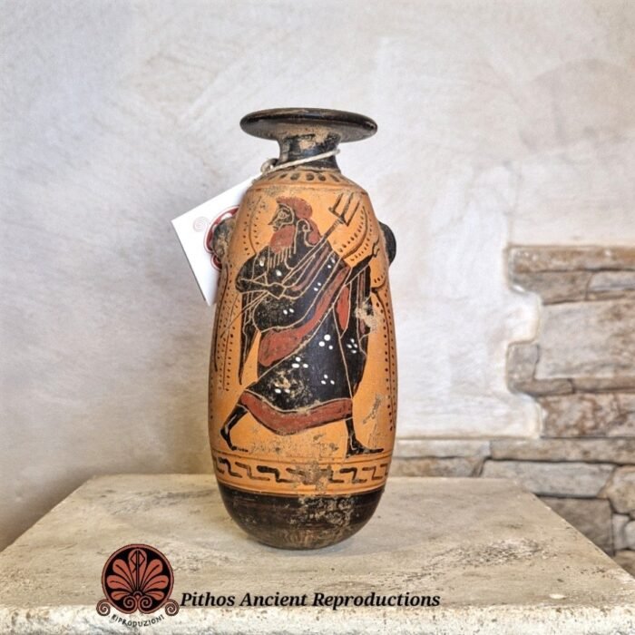 Vaso Albastron figure nere