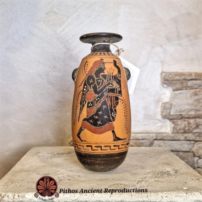 Vaso Albastron figure nere - immagine 3