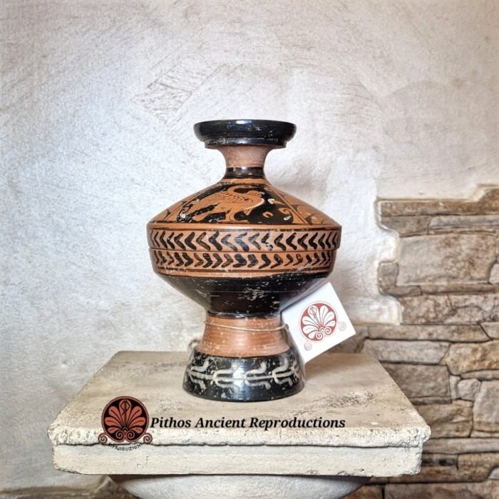 Vaso pisside a figure rosse - immagine 4