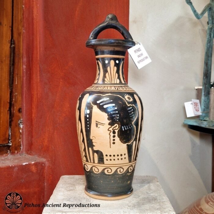 Bail Anfora ceramica smaltata a figure rosse
