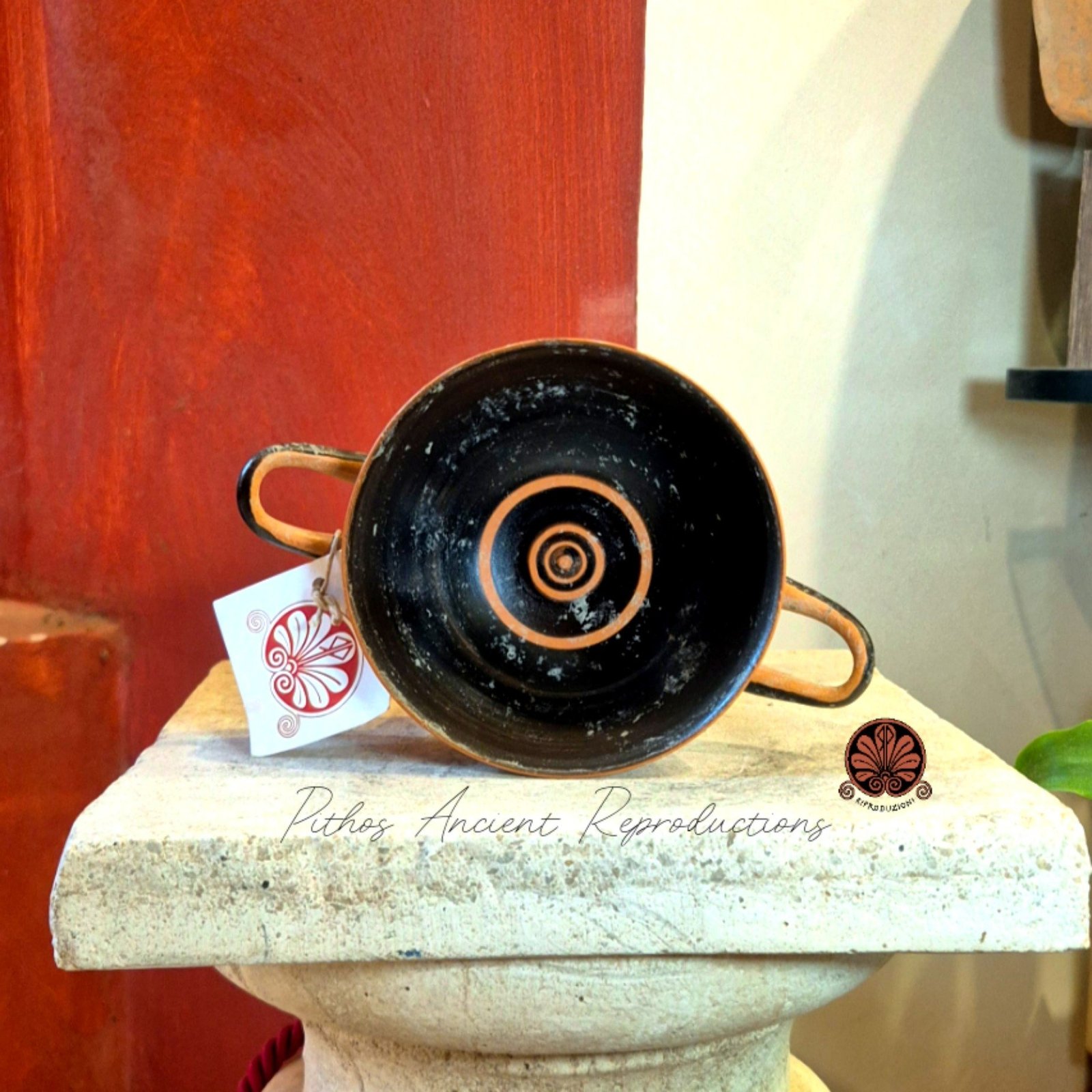 Kylix miniaturistica figure nere piccoli maestri - Image 3