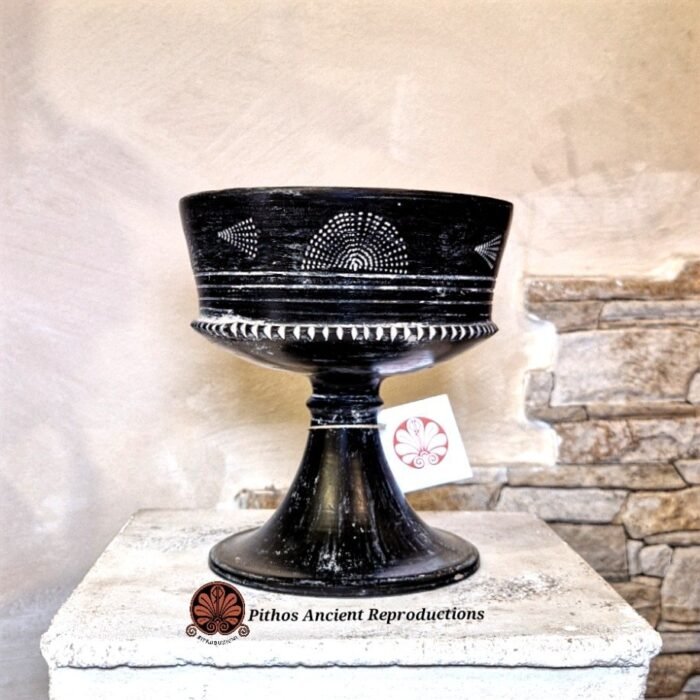 Calice bucchero graffito