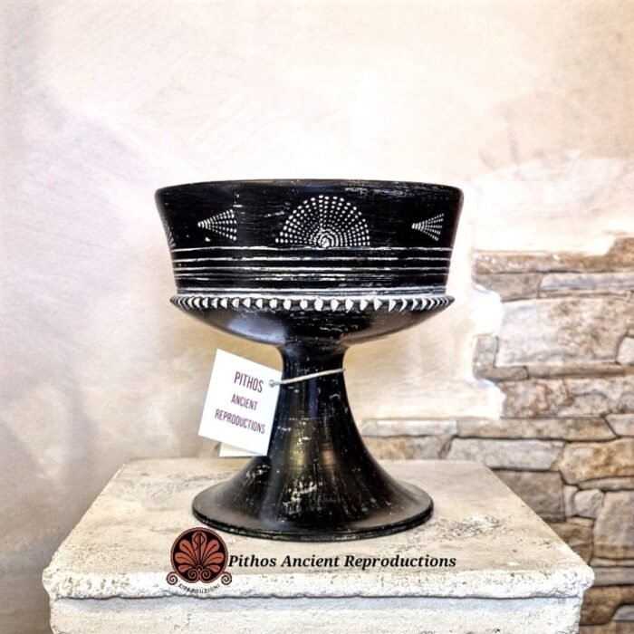 Calice bucchero graffito