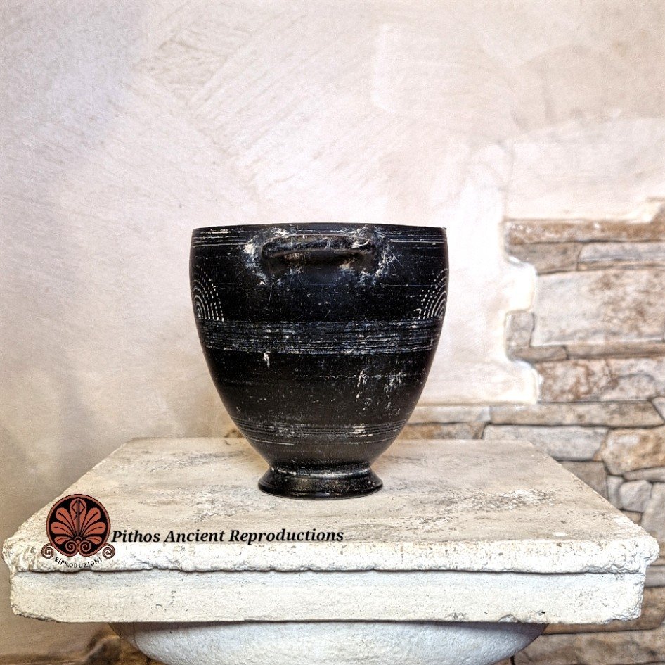 Skyphos bucchero graffito - immagine 4