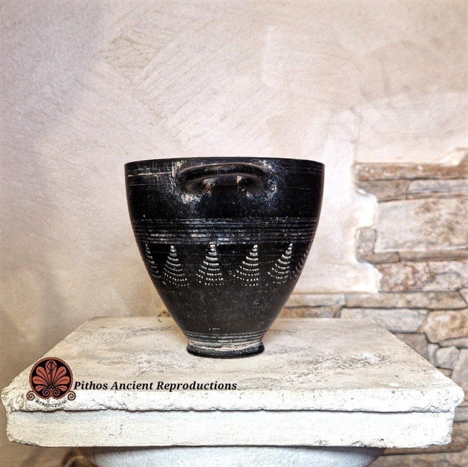 Skyphos bucchero graffito - immagine 4