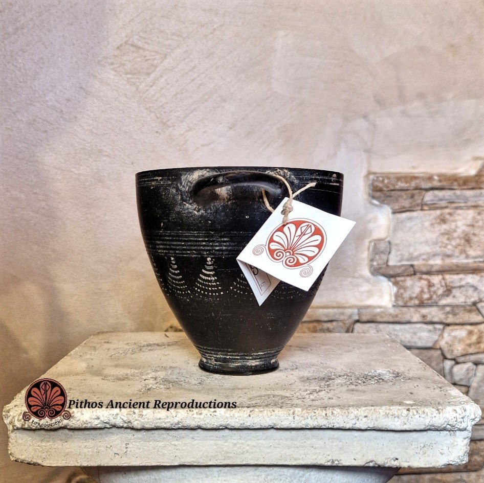 Skyphos bucchero graffito - immagine 2