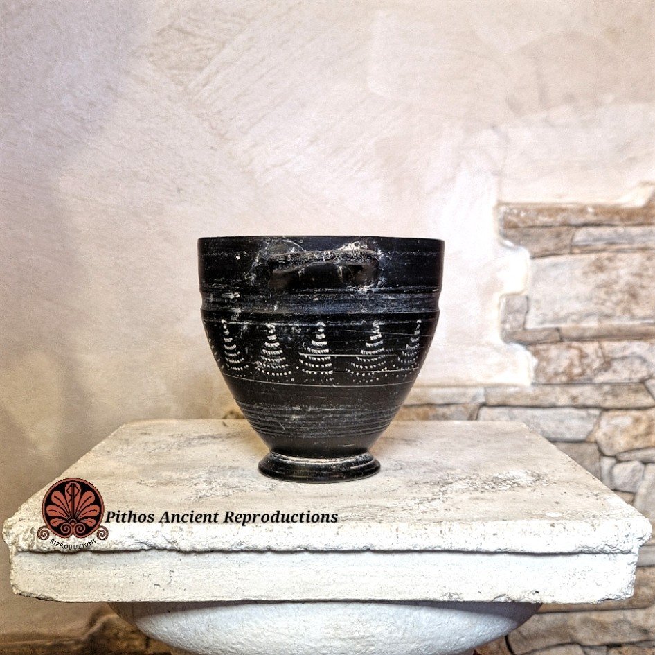 Skyphos bucchero graffito - immagine 4