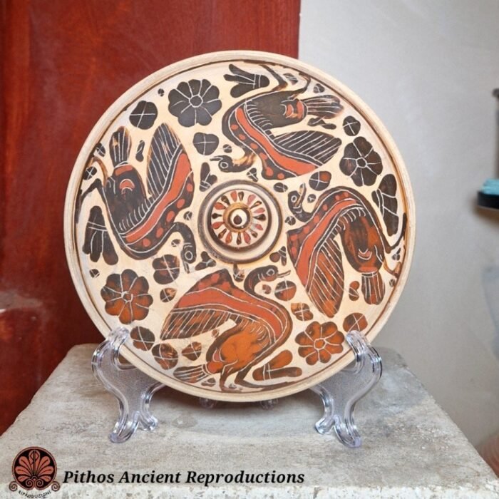 Patera corinzia animali figure nere