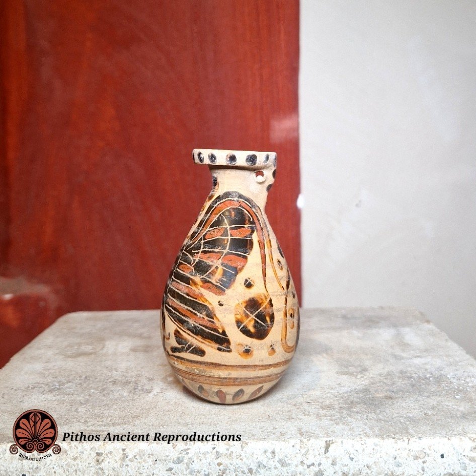 Vaso Albastron corinzio a figure nere 12 - immagine 2